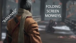 Defeating the FOLDING SCREEN Monkeys in Sekiro