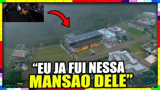 CORINGA REAGINDO A MANSÃO DO NEYMAR 😱🔥