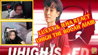 BTR LUXXY DAN JEHA REACTION VIDEO AKMJ.MP4 (UHIGH THE BOCAH AJAIB)