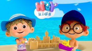 La Plajă 🏖️ Cântece de vară pentru copii | HeyKids