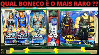 Review Bonecos Thor - Love and Thunder, Star Wars R2-D2, Batman vs Bane, Marvel's Korg e Mighty Thor