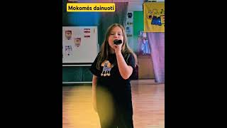 Mokomės.dainuoti 🎤🎶 Naujos dainos improvizacija 💯 #muzikavaikams #singinglessons #me2tis.lt