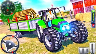 Offroad Adventures: Mastering the Tractor Trolley Cargo Challenge! || Tractor Trolley Cargo  Drive!