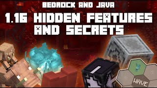 Hidden Features and Secrets Mojang Has Been Hiding From Us! Bedrock and Java