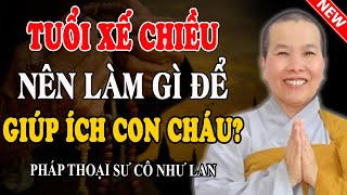 TUỔI XẾ CHIỀU NÊN LÀM GÌ ĐỂ GIÚP ÍCH CHO CON CHÁU? (Nghe Ngay Sẽ Rõ) - Pháp Thoại Sư Cô Như Lan