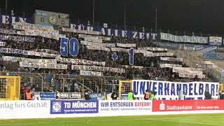 TSV 1860 Fans senden klare Botschaft zur 50+1 Regel / Choreo