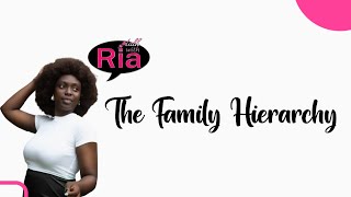 FAMILY HIERARCHY | Unspoken Rules Exposed | TALK WITH RIA