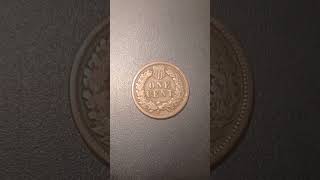 1890 INDIAN HEAD PENNY #collection #coin #treasurehunt #shorts