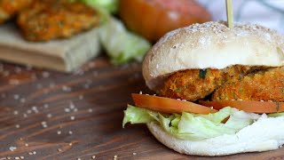 Hamburguesa con carne de conejo