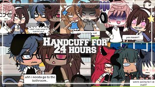 Handcuffed for 24 Hours Challenge || Gacha Life