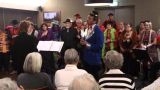 Bauke zingt De clown