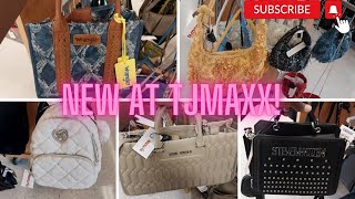 NEW VIRAL HANDBAGS AT TJMAXX ! TJMAXX SHOP WITH ME FALL  HAND BAGS! AFFORDABLE HAND BAGS