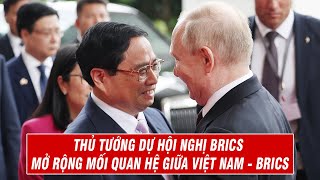 Thủ Tướng Dự Hội Nghị Brics Mở Rộng Mối Quan Hệ Giữa Việt Nam - BRICS