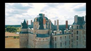 Château de Brissac in Brissac-Quincé France  (DJI MAVIC PRO DRONE)