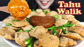 ASMR CRISPY TOFU (таху-валик) | ОСТРЫЙ СОУС | ASMR INDONESIA