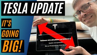 Tesla Update 2023.12.1.1: Es wird groß!