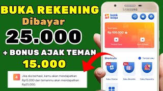 BARU❗bonus daftar 25K & 15K/referral | event bank digital terbaru, aplikasi penghasil uang terbaru