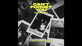 LUM!X feat. Lucas x Steve - Cant Forget You (Club Mix) 2024 audio