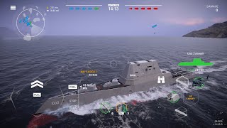 USS Zumwalt Gameplay - Warships Mobile 2