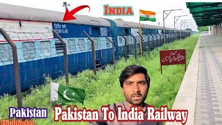 Pakistan 🇵🇰 Sy India 🇮🇳 Jany Wali Train Jo Wahga Sy Attari Border