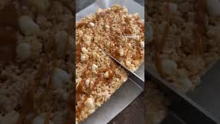 Salted Caramel Rice Krispie Treats