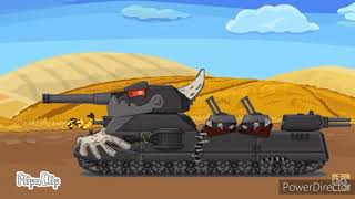 Test of new demon ratte. Cartoons about tanks.