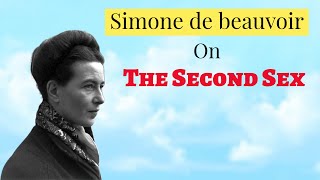 Simone De Beauvoir : The Second Sex Overview | Philosophy In Hindi #philosophyinhindi #philosophy