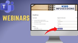 How to use Microsoft Teams Webinars