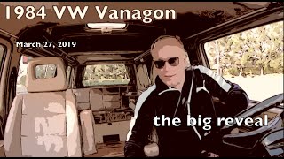 The Vanagon detailed reveal