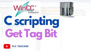 WinCC C Script - Get Tag Bit Function  | PCS7 Training