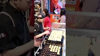 Waiting For My Takoyaki | Osaka Streetfood #shortsvideo #youtubeshorts  #shorts #short #food #foodie