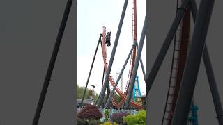 🎢Iron Menace Opening Weekend -Light Rainfall Late April - Coaster Views PLUS MT Buckets! #dorneypark