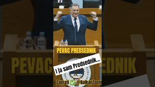 Pevac predsednik i ja sam predsednik 😁👌 #balkan #smijeh #dodik