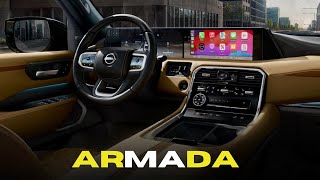 The 2025 Nissan Armada Luxury Interior, Comfort, and Cargo