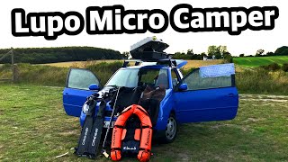 Micro Camper Conversion - VW Lupo - Spearfishing Explorer Car