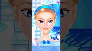 Frozen Ice Queen - Beauty SPA | Face Cleansing 🥶 | Makeover of Queen #makeup #trending #shorts