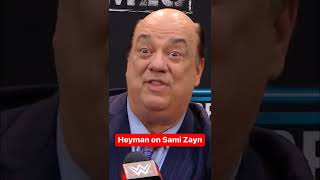 ☝🏻Paul Heyman praising Sami zayn #bloodline #wwe#wweshorts #samizayn#smackdown #romanreigns#trending