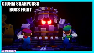 Mario and Luigi Brothership Glohm Sharpcask Walkthrough Optional Boss Fight