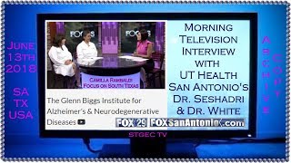 SAT TV Interview: Biggs Institute & Alzheimer's Disease {2018}