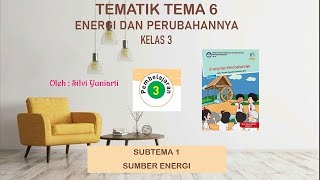 Kelas 3 SD : Tema 6 Subtema 1 Pembelajaran 3