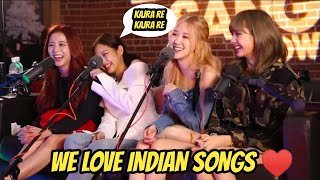 Blackpink Singing Indian Song 😱♥️#rkbiography #shorts