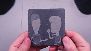 Engrave Amazing Slate Coasters with the Monport 40W Pro CO2 Laser!