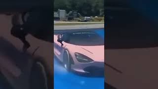 Supercar water skating #shorts #cars #supercars #cleancars #drifting #awesome #viralvideos #viral