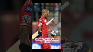 Top 5 players who scored 500+ most time in an IPL season #cricket #ipl #sports #shorts