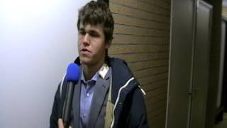 Tata Steel 2013 round 1 Carlsen interview