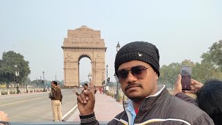 🇮🇳 India gate new delhi | life me पहली बार गया! #india #indiagate #newdelhi #republicday #viral