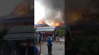 kebakaran SMK negeri 1 Luwuk Banggai