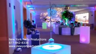 New York Party Productions Uplighting and Gobo Projectors