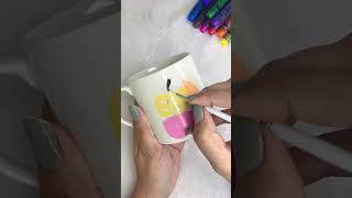 DIY white cup😱 #diy #craft #art #shorts #youtubeshorts #painting @itspriyanjalisingh