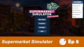 Supermarket Simulator - Best update to game yet - The Ordering Tablet